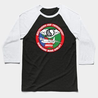 The PARANOIA CIA Airlines Collection: Southern Air Transport: Angola Airlift Baseball T-Shirt